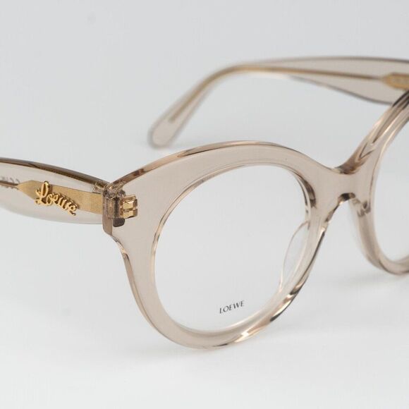Loewe CURVY Women Eyeglasses Brown Round LW50074I 057 NEW AUTHENTIC main image 7